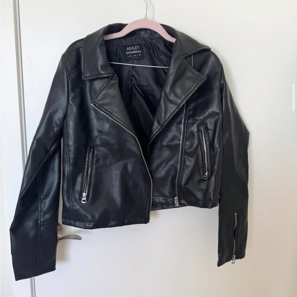 Ashley By 26 International Dark Leather Jacket